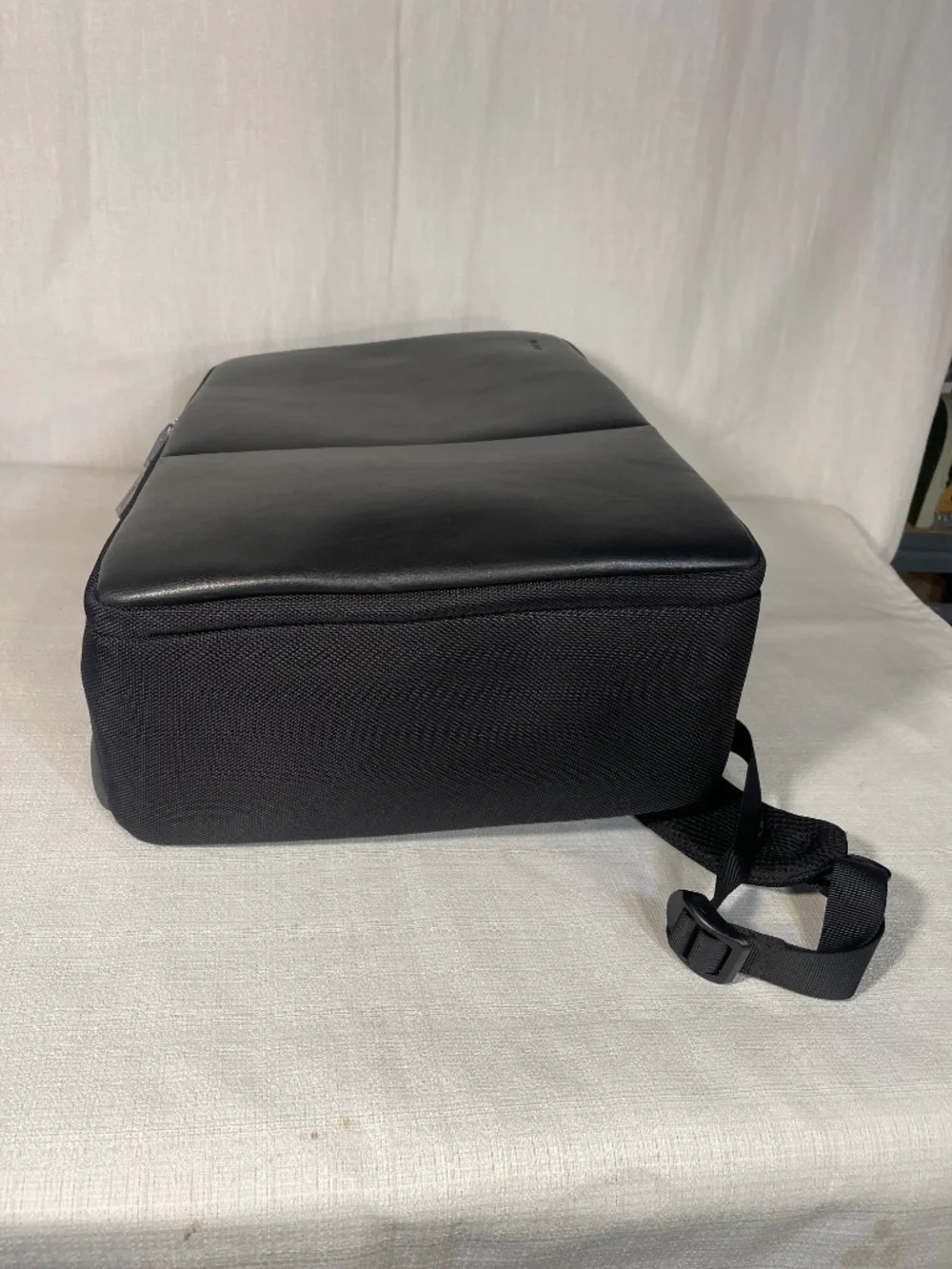 Backpack Black Men's Structured For Laptop Case.